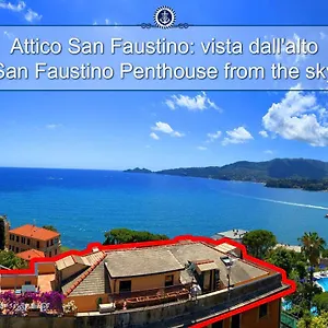  Holiday home Attico San Faustino: Beachfront With Panoramic Sea Views